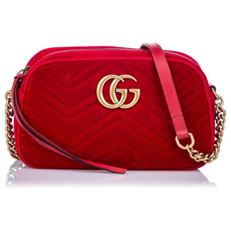 gucci marmont rouge velours|Gucci Marmont clutch bag.